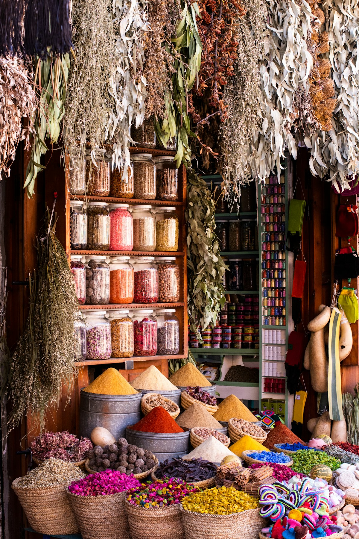 Marrakech: el amor entre especias y colores